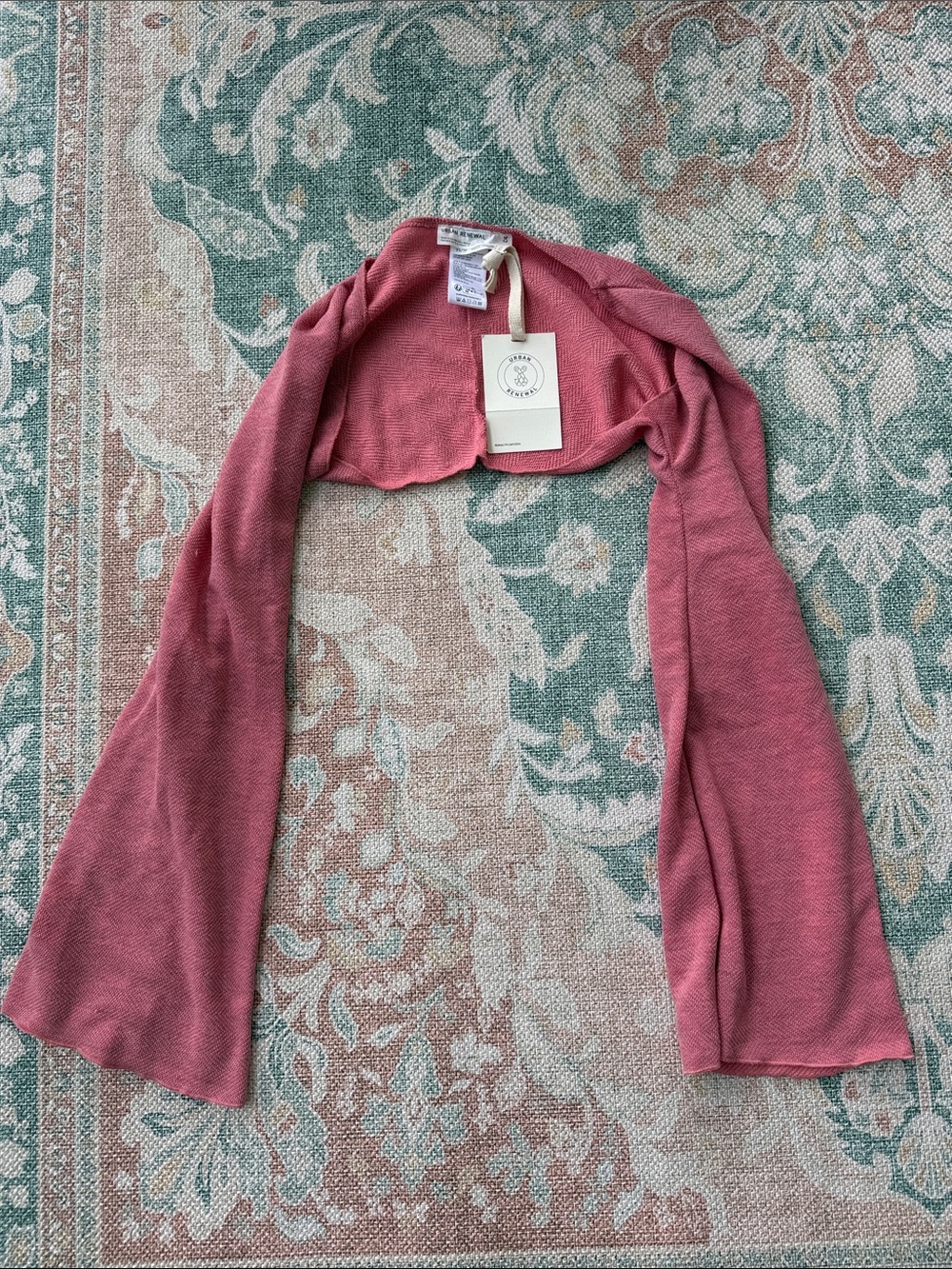 Urban Renewal Pink Cropped Bolero Shrug